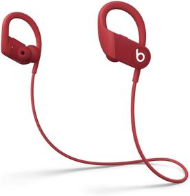 img 4 attached to 🎧 Восстановленные наушники Beats by Dre Powerbeats высокопроизводительные беспроводные наушники - Красные - MWNX2LL/A