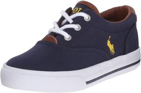 img 4 attached to Vaughn II Fashion Sneaker for Kids by Polo Ralph Lauren