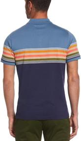 img 1 attached to 👕 Stylish Sapphire Striped Sleeve Men's Clothing by Original Penguin