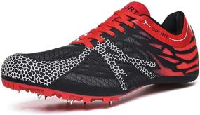 img 4 attached to Ifrich Athletics Training Sneakers with Spikes