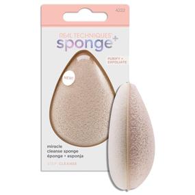 img 4 attached to 🌸 Real Techniques Sponge +: Probiotic Skin Care Facial Cleanser Tool - Exfoliate, Cleanse & Purify Pores effectively!