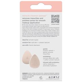 img 3 attached to 🌸 Real Techniques Sponge +: Probiotic Skin Care Facial Cleanser Tool - Exfoliate, Cleanse & Purify Pores effectively!