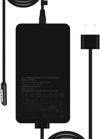 img 2 attached to 🔌 48W Surface Pro 2 Charger for Microsoft Surface RT, Surface Pro 2, Pro 1, Surface 2 Tablet - Microsoft 1512 1516 1536 12V 3.6A Surface Power Supply with 48W AC Adapter and 5V USB Port