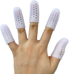 img 4 attached to 🦶 Silicone Protectors for Breathable Cracking Blisters: Ultimate Relief and Protection