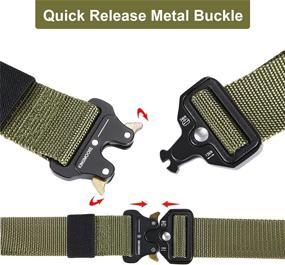 img 1 attached to KingMoore Military Adjustable Tactical Webbing
