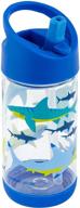 🦈 stephen joseph flip top bottle shark – pack of 1, one size: stay hydrated in style! logo