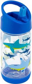 img 4 attached to 🦈 Stephen Joseph Flip Top Bottle SHARK – Pack of 1, One Size: Stay Hydrated in Style!