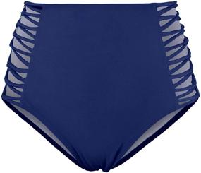 img 2 attached to 👙 REKITA Women's Clothing: High-Waisted Bikini Bottoms & Tankinis