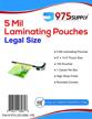 975 supply thermal laminating pouches logo