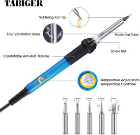 img 3 attached to Tabiger Soldering 110V Adjustable Temperature Welding