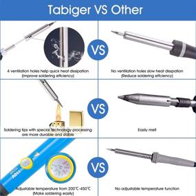 img 2 attached to Tabiger Soldering 110V Adjustable Temperature Welding