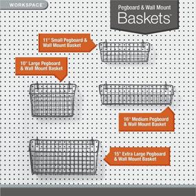 img 2 attached to 🧺 Spectrum Diversified Industrial Pegboard Basket