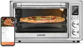 img 2 attached to 🍞 COSORI C130-FB Toaster Oven Accessory: 30L, Silver, FDA Compliant & BPA Free