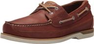 мужская обувь sperry top sider 2 eye canoe amaretto. логотип