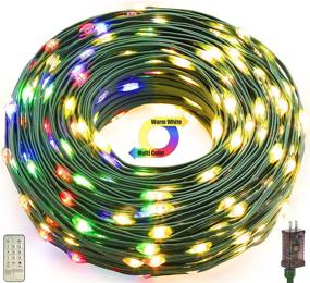 img 4 attached to 🎄 Multi-Function ZOPTIL LED Christmas String Lights: 77FT Waterproof Outdoor Fairy Lights with Remote and Color Changing Modes for Indoor and Outdoor Décor