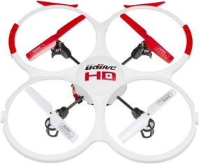 img 3 attached to 🚁 UDI RC 818A HD Drone Quadcopter - Capture Stunning Footage in 720p HD with Headless Mode, Return to Home Function, and Batteries Included - White