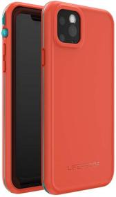 img 4 attached to LifeProof FRĒ SERIES Waterproof Case For IPhone 11 Pro Max - FIRE SKY (BLUEBIRD/TANGERINE)