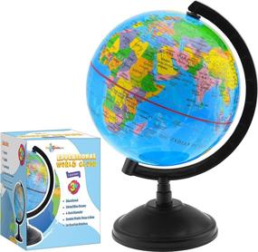 img 4 attached to 🌍 Exploring the World: Little Chubby 7 Inch Educational Globe