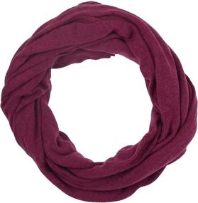 img 1 attached to 🧣 Essential Travel Wrap- Women's Solid Jersey Knit Cotton Cashmere Blend Cover up Scarf - Accessories First