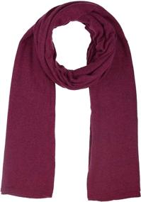 img 4 attached to 🧣 Essential Travel Wrap- Women's Solid Jersey Knit Cotton Cashmere Blend Cover up Scarf - Accessories First