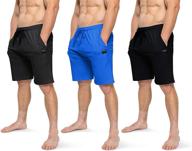 brooklyn jax lounge shorts: stylish bottoms with convenient pocket logo