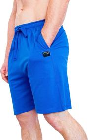 img 3 attached to Brooklyn Jax Lounge Shorts: Stylish Bottoms with Convenient Pocket