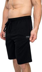 img 2 attached to Brooklyn Jax Lounge Shorts: Stylish Bottoms with Convenient Pocket