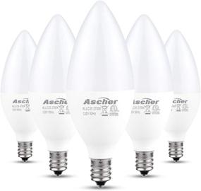 img 4 attached to 💡 Ascher Non-Dimmable Candelabra Equivalent Chandelier