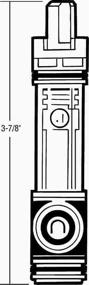 img 1 attached to 🚰 High-quality Single-Handle Replacement Cartridge - Moen 1225B