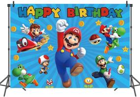 img 1 attached to Birthday Photography Backdrops Children Backgrounds Camera & Photo