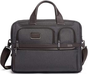 img 4 attached to Alpha Expandable Organizer Laptop Briefcase Laptop Accessories