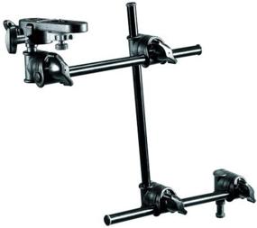 img 1 attached to Manfrotto 196B-3 143BKT 3-Section Single Articulated Arm with Camera Bracket (Black) - Ultimate Tool for Professional Camera Flexibility