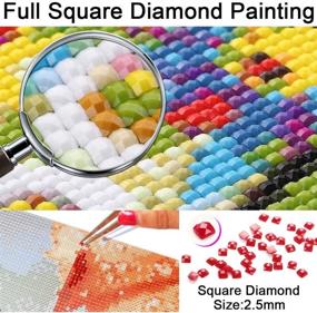 img 2 attached to Diamond Painting American Embroidery Relaxation Crafting for Mosaic Making