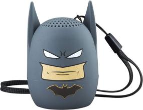 img 2 attached to 🦇 Compact Batman Bluetooth Speaker: Powerful, Crystal Clear Sound for Home, Travel, Outdoors, Beach, Shower - Rechargeable & iPhone/Samsung Compatible