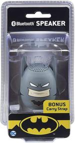 img 1 attached to 🦇 Compact Batman Bluetooth Speaker: Powerful, Crystal Clear Sound for Home, Travel, Outdoors, Beach, Shower - Rechargeable & iPhone/Samsung Compatible