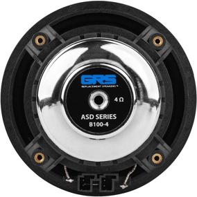 img 1 attached to 🔊 Enhance Your BMW Audio Experience with GRS B100-4 ASD Series 4" Glass Fiber Cone Speaker Pair