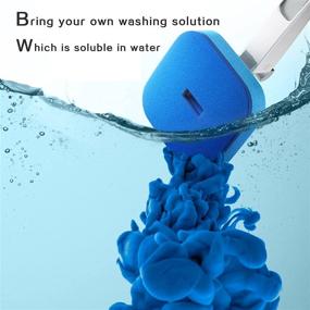 img 3 attached to 🚽 Convenient JOYHANDS Disposable Toilet Bowl Brush Holder Set with Toilet Wand Refills for Easy Bathroom Cleaning