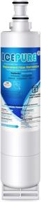 img 4 attached to ICEPURE 4396508 Refrigerator Water Filter - Compatible with Whirlpool 4396508, 🧊 4396510, Filter 5, EDR5RXD1, NL240V, WFL400, LC400V, 4392857, RWF0500A - 1 Pack