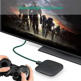 img 2 attached to 🔌 UGREEN 3FT HDMI Cable Right Angle 270 Degree Elbow - 4K Ultra HD, 3D, 1080P, Ethernet, Audio Return ARC Compatible for Nintendo Switch, Xbox, PS5, PS4, PS3, PC, Laptop, TV