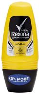 👨 rexona men v8 48h protection 40ml anti-perspirant deodorant roll-on for effective odor control - by rexona logo