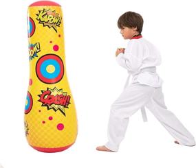 img 2 attached to JOYIN Inflatable Bopper Punching Bounce Back Sports & Outdoor Play