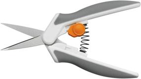 img 2 attached to Fiskars 1905001001 Softouch Scissors: Precise 5-Inch Length with 1-3/4-Inch Cut