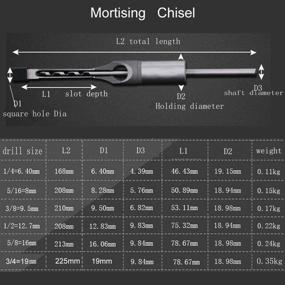 img 2 attached to 🔨 High-quality Durable Square Mortising Chisel for Woodworking