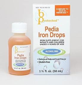 img 1 attached to 💊 Pedia Iron Drops Liquid - 1.6 fl Ounce (50 ml)