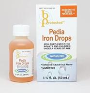 💊 pedia iron drops liquid - 1.6 fl ounce (50 ml) logo
