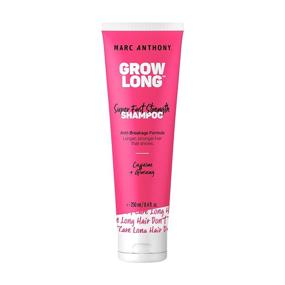 img 4 attached to 🌱 Review: Marc Anthony Grow Long Biotin Shampoo – Promotes Hair Strength, Growth, and Shine – Ideal for Fine, Dry Damaged and Curly Hair