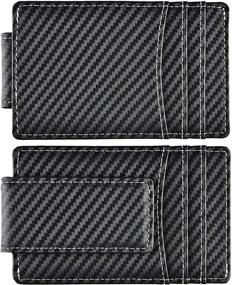 img 4 attached to 💰 Secure Your Cash with our Strong Magnet Money Wallet – Essential Men's Accessories