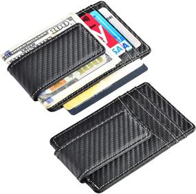 img 3 attached to 💰 Secure Your Cash with our Strong Magnet Money Wallet – Essential Men's Accessories