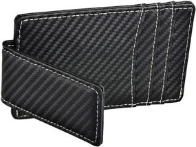 img 1 attached to 💰 Secure Your Cash with our Strong Magnet Money Wallet – Essential Men's Accessories