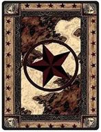 🌟 western texas star soft blanket for air conditioning - 60" x 80 logo